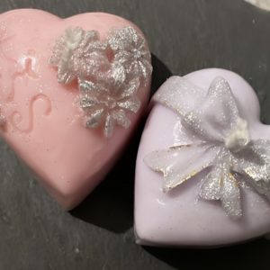 Coffret de 2 bougies " Kiss Kiss "