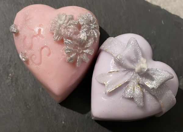 Coffret de 2 bougies " Kiss Kiss "