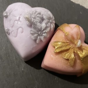 Coffret de 2 bougies " XO XO"