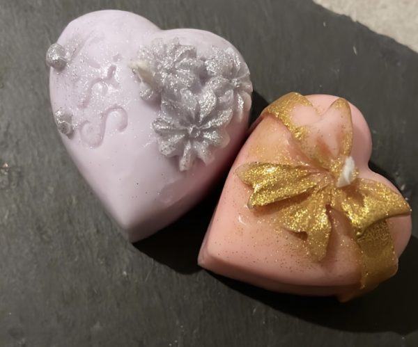 Coffret de 2 bougies " XO XO"